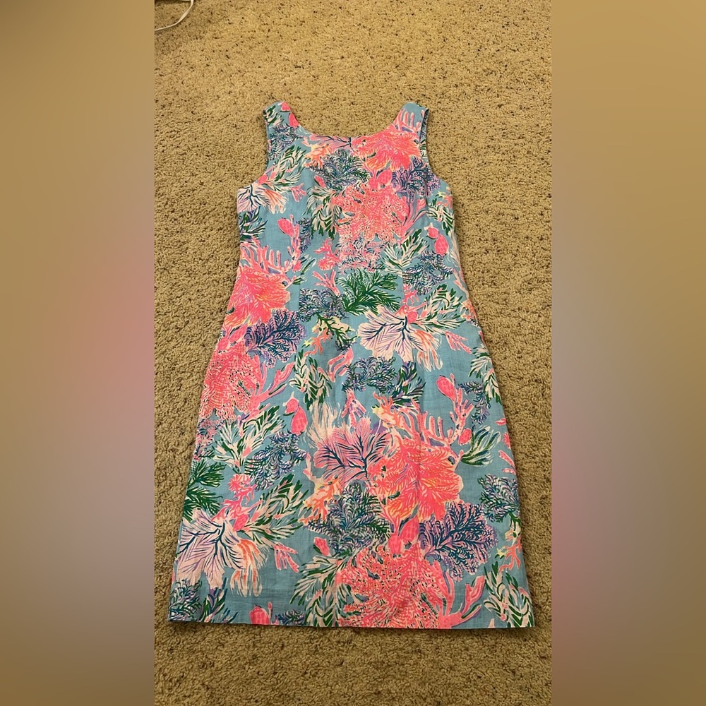 Floral Sleeveless Dress Lily Pulitzer